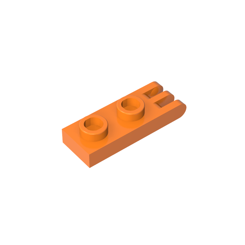 正版高砖积木零件GDS-M173配件1x2 三指铰链板兼容小颗粒MOC拼插