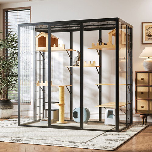 猫别墅超大空间猫窝房子