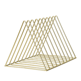 趣小盒ins北欧现代铁艺小书架杂志架桌面收纳架桌上装饰置物架