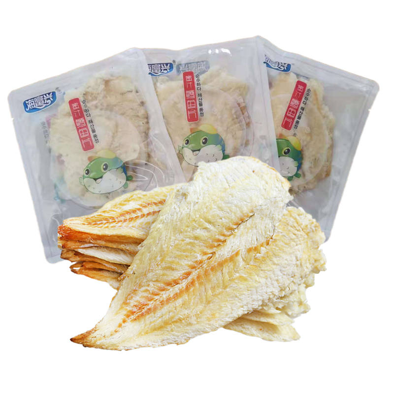 海富兴蜜汁鱼片烤即食鳕鱼片海鲜海味吃小鱼干零食新疆包邮香酥鱼