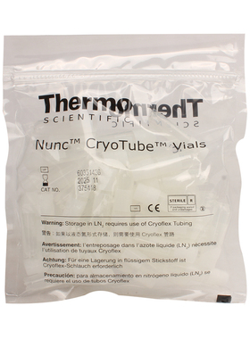Thermo赛默飞 Nunc 375418 1.8ml 液氮冷冻管 外旋盖 冻存管 无酶