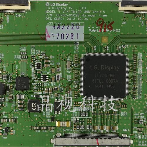 原装 技改 LG 逻辑板 V14 TM120 UHD  6870C-0502B 0502C