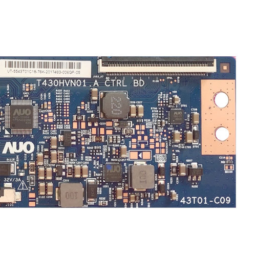 AUO 原装 T430HVN01.A CTRL BD 43T01-C09 逻辑板 现货保90天