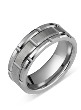 MOKANI轻奢欧美男士钨金戒指