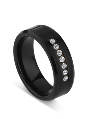 MOKANI轻奢潮男时尚钨金戒指正品