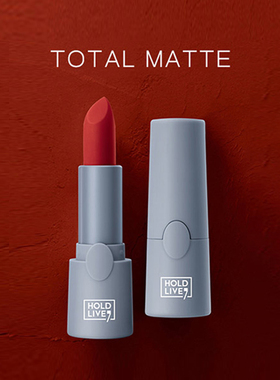 HOLD LIVE雾面哑光口红154车厘子196胡萝卜玫瑰土棕橘夕雾唇膏女