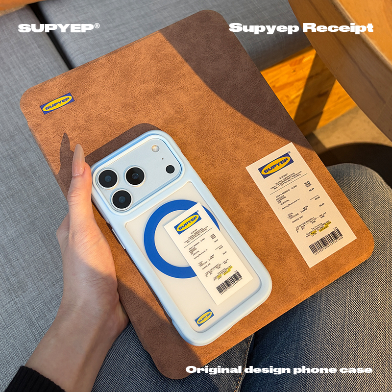 购物小票iPadPro2025保护套360旋转支架平板壳三折笔槽棕色皮纹简约Air6/7平板iPad保护壳Mini趣味小众黄蓝色