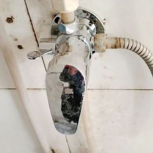 热水器混水阀太阳能配件冷热淋浴水龙头家用带上水阀门开关铜 明装