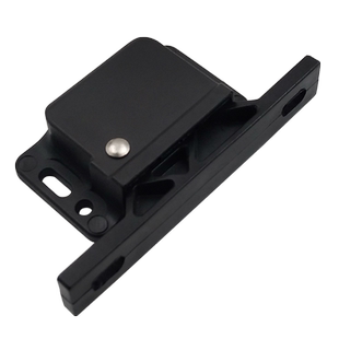 塑料撞击式门碰扣锁卡入式安装侧装拉动滑动门锁扣C3-803/805