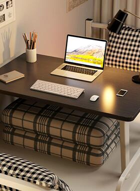 电脑桌多功能床上桌冬日懒床桌面加大学习桌加厚可折叠桌腿