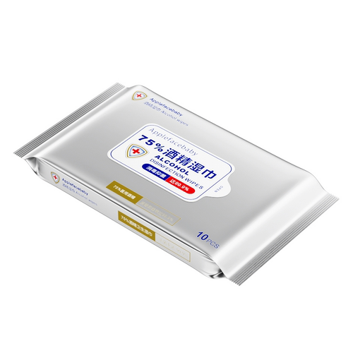 酒精湿巾75%便携式小包儿童学生随身75度酒精消毒湿巾纸20包