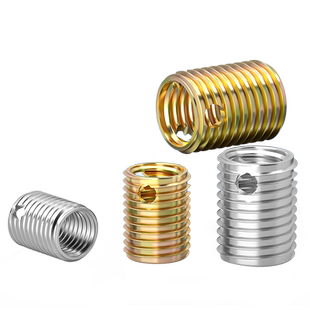 307/308型不锈钢自攻螺套/螺纹保护套三孔型牙套M3M4M5M6M8M10M12