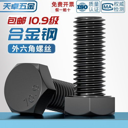 M22-M3610.9级外六角螺丝