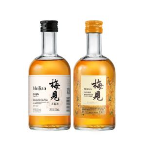 【梅见旗舰店】青梅酒12度330ml+桂花酒330ml果酒