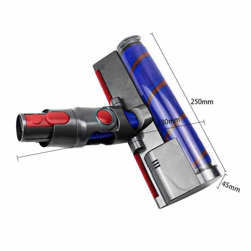 适用于戴森V10 Slim吸尘器配件小号电动地刷直躯式电动吸头配件