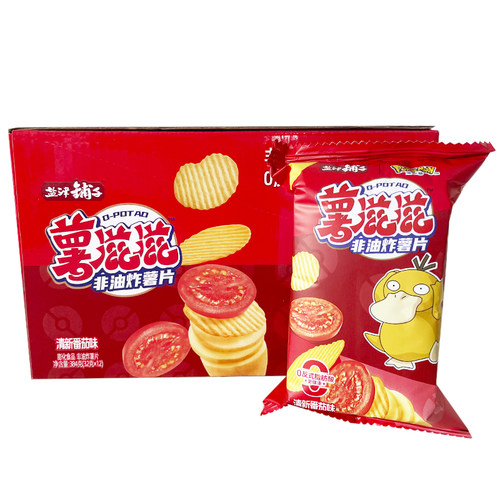 盐津铺子薯惑薯片膨化零食品小吃