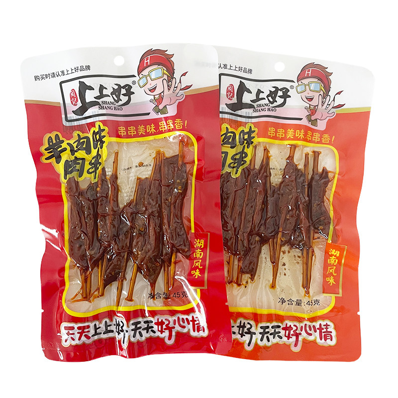 上上好鸭肉串休闲解馋小零食湖南