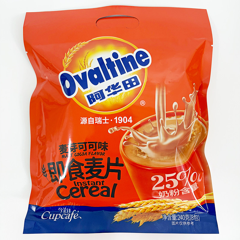 阿华田红枣枸杞即食麦片营养早餐