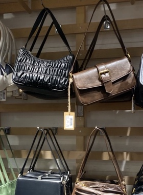 Brandy Girl欧美复古皮带扣法棍包bm腋下包秋冬小包手提单肩女