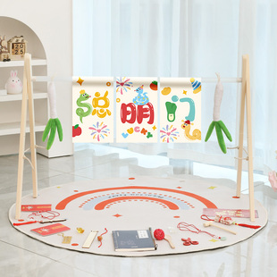 蛇宝宝抓周布置用品聪明门道具龙一周岁宴仪式感装饰过葱门支架