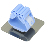 拖把挂钩挂架免打孔墙壁挂墙上卫生间拖布扫把夹神器强力固定卡扣