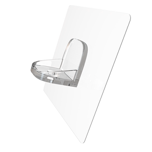 柜子无痕粘贴层托钉免打孔衣柜隔板分层拖支架承重固定器支撑层板