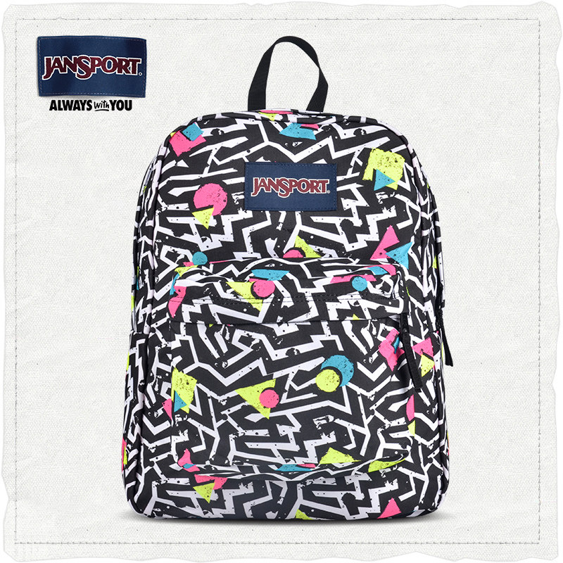 jansport杰斯伯 双肩包 背包学生书包运动包男女款叛逆学院风t501