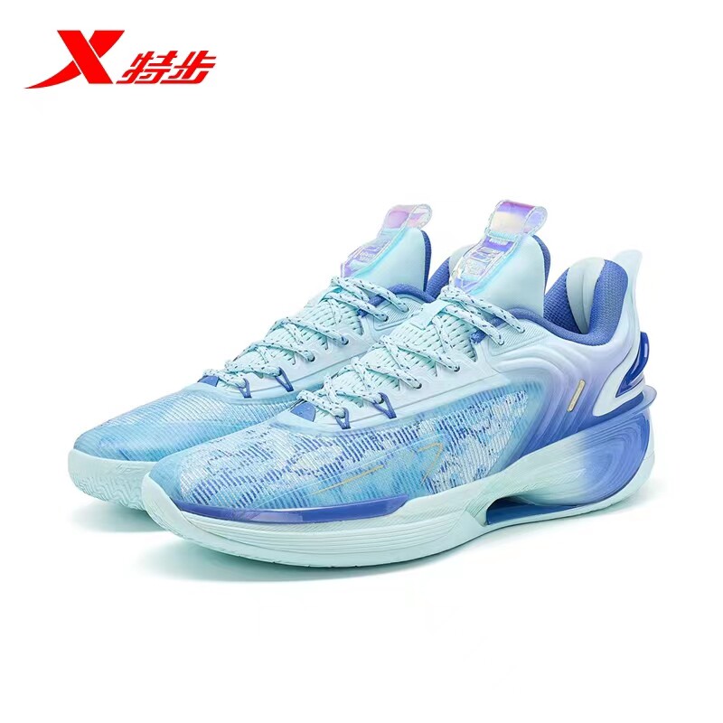 特步男鞋赛场竞技篮球鞋2023春季贺岁缓震实战运动鞋977119120019
