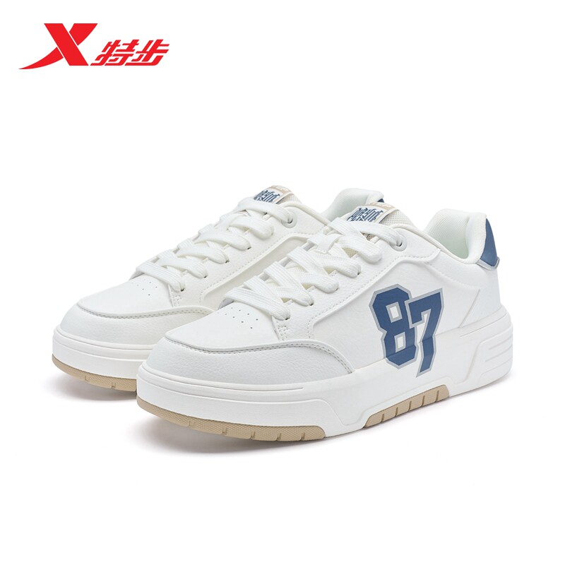 特步男鞋经典板鞋2024春季新款千层底百搭印花休闲鞋976119310041,运动鞋new,板鞋,淘宝优惠券,粉丝福利购,淘宝优惠卷