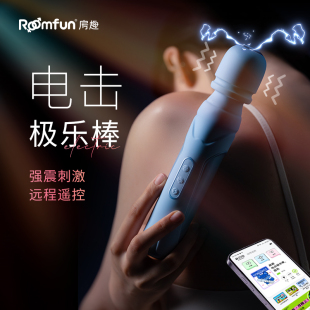roomfun房趣电击极乐女用震动棒性用品女性自慰器电动棒成人玩具