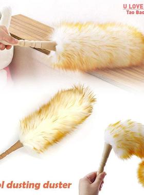 Dust Brush Household Feather Duster Dusting Cleaning Brush W