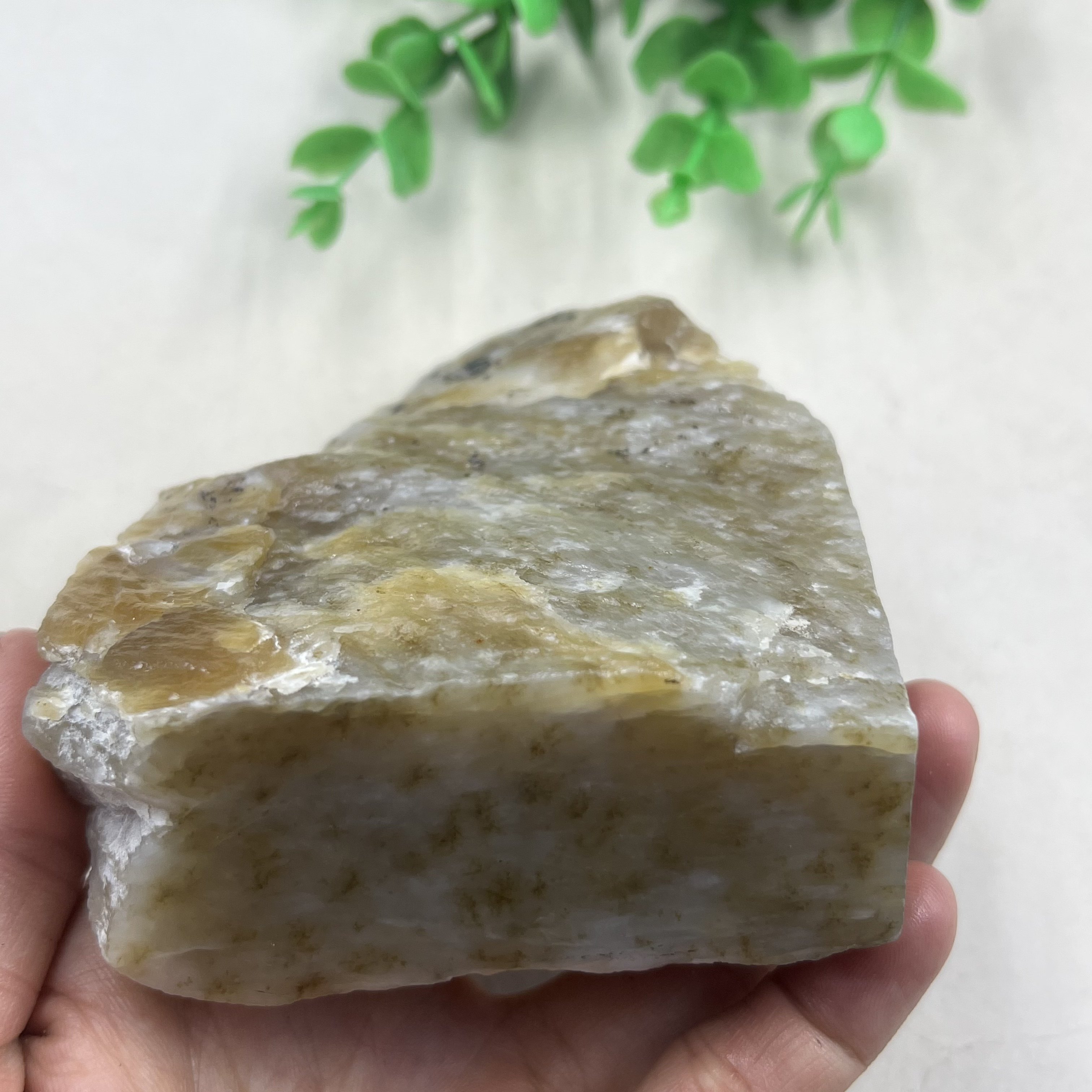 新疆和田玉糖玉摆件边角料玉石料雕刻毛料下脚料DIY材料包邮548克