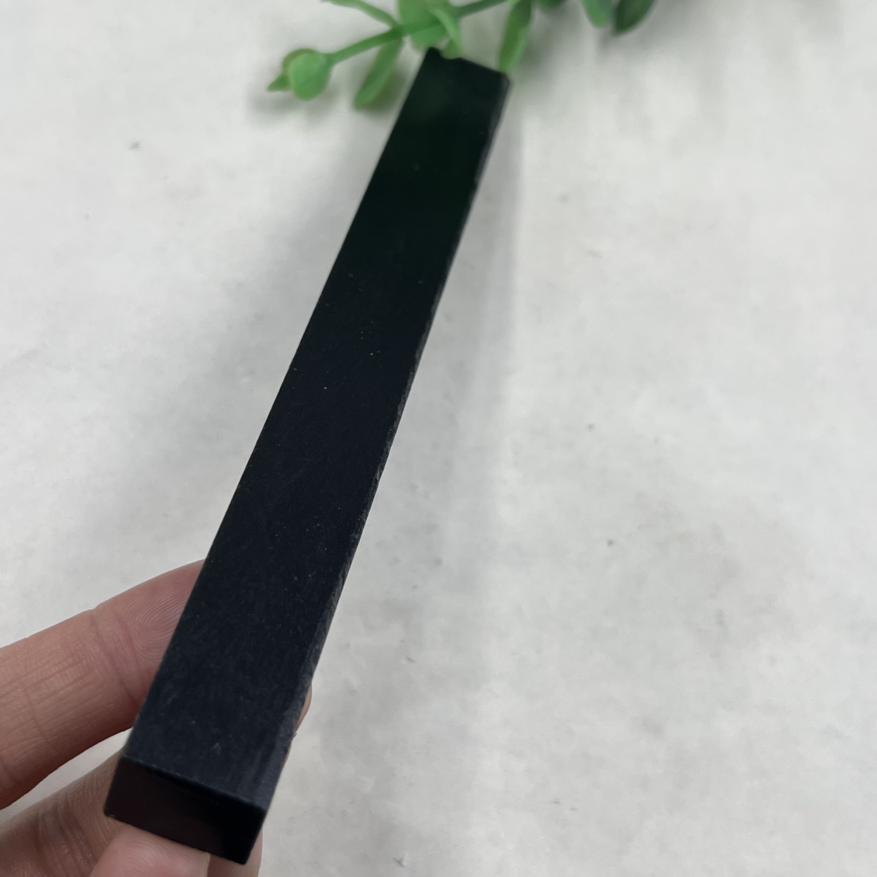 新疆和田玉青玉长条发簪料边角料镇纸镇尺下脚料DIY玉簪包邮60克t