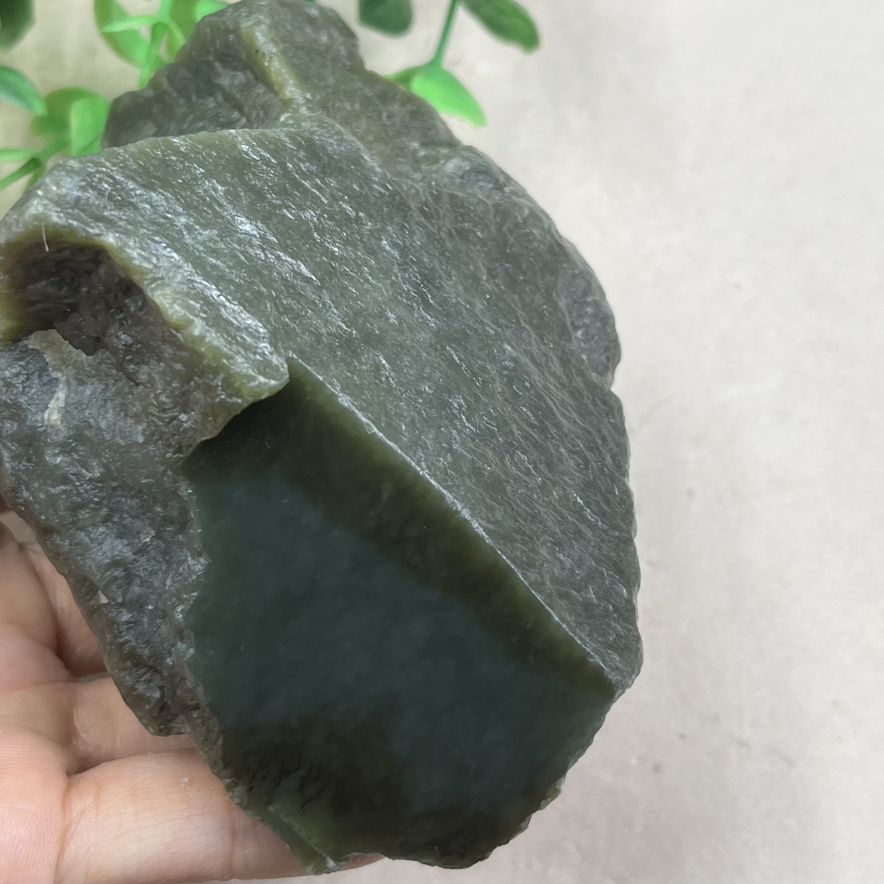 新疆和田玉糖青玉且末把件边角料玉石料下脚料DIY牌子包邮430克t