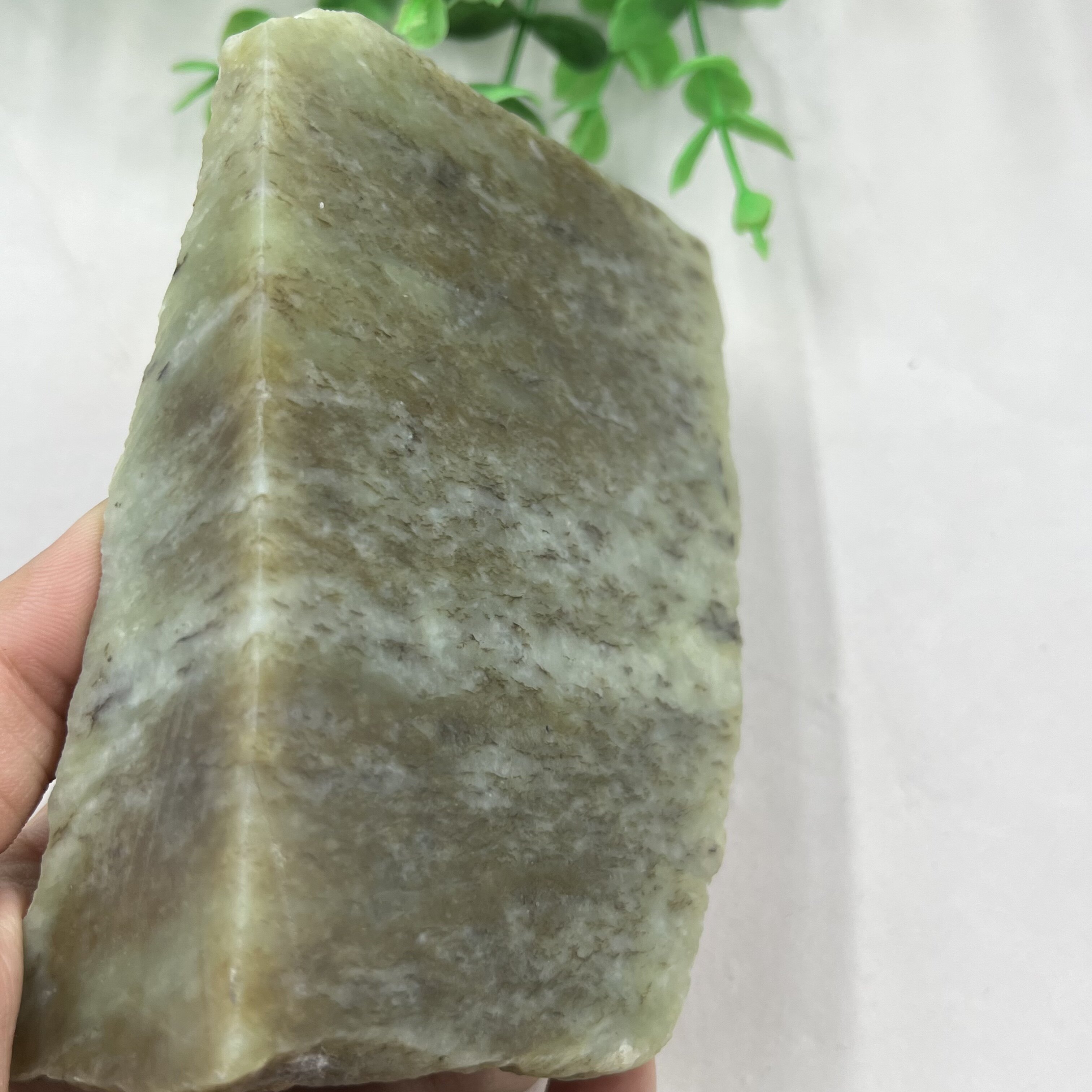 新疆和田玉糖玉磨刀石边角料玉石料毛料下脚料镇纸镇尺包邮548克