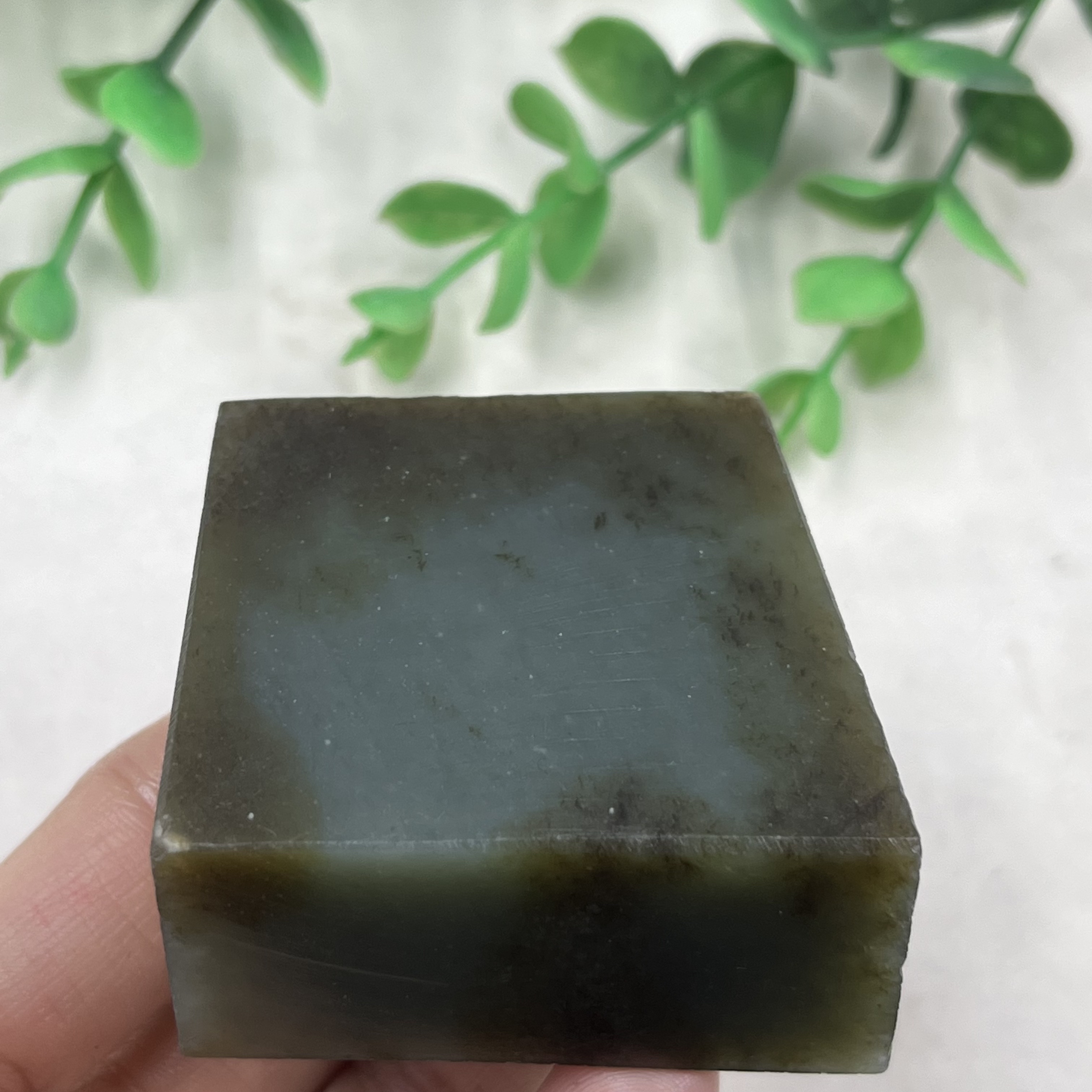 新疆和田玉糖青玉且末边角料DIY扳指戒指下 脚料珠子料包邮125克t