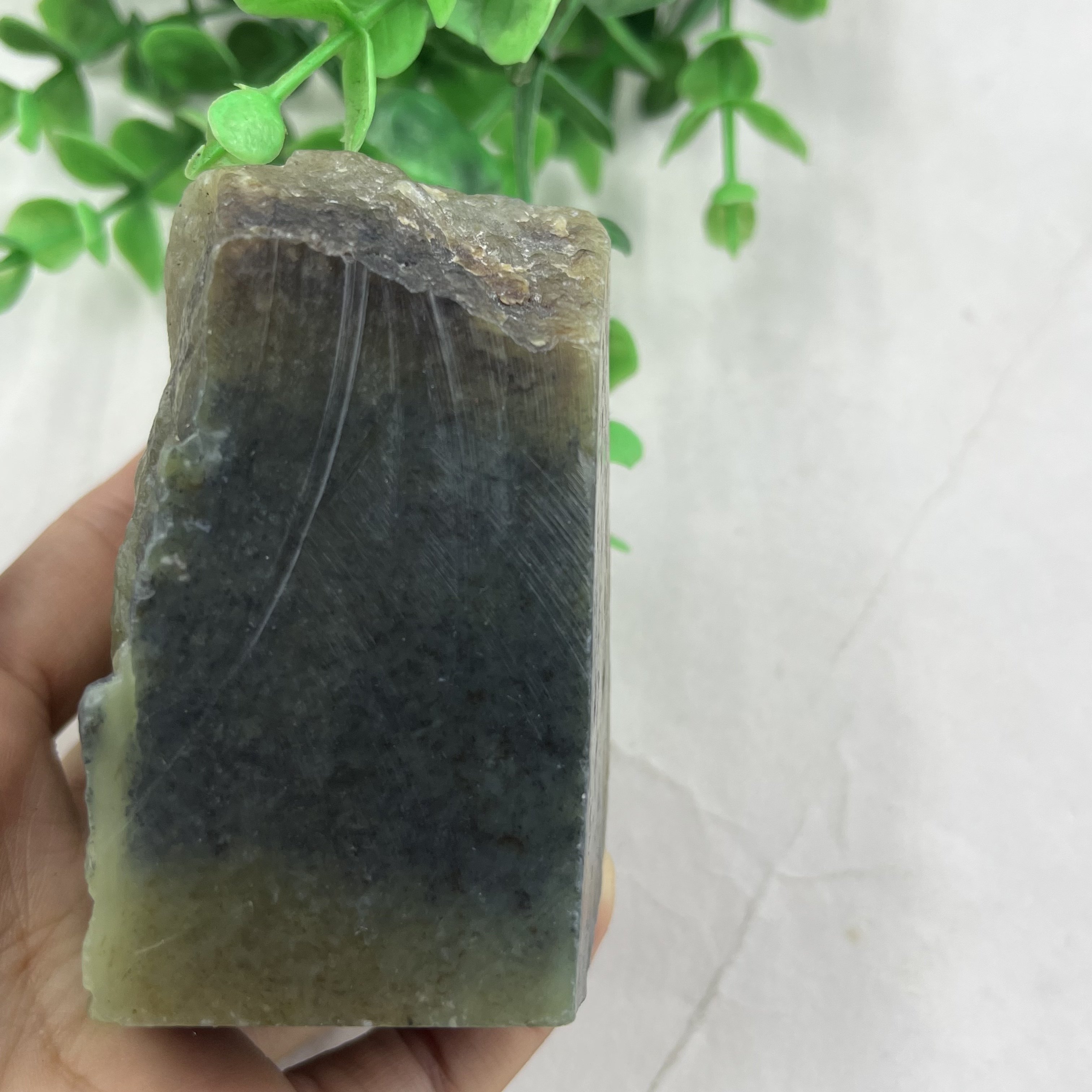 新疆和田玉糖玉青花籽且末三色摆件边角料把件玉石料包邮410克x