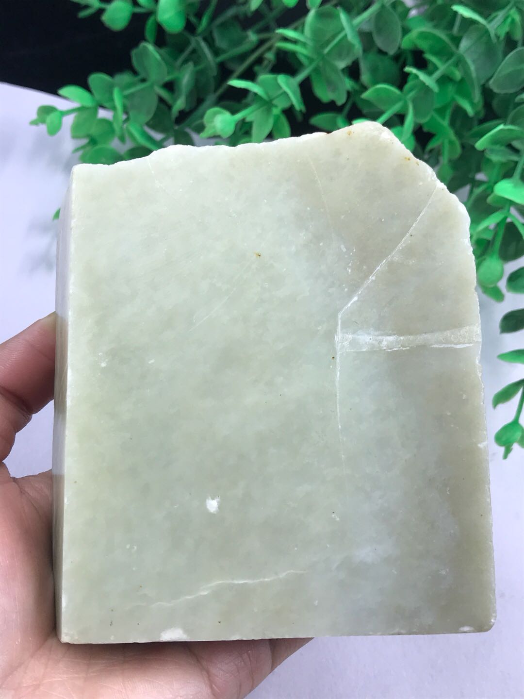 和田玉边角料雕刻手把件