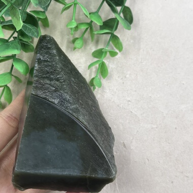 新疆和田玉糖青玉且末牌子边角料玉石料毛料DIY珠子包邮253克ta