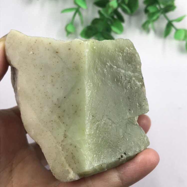 新疆和田玉黄口翠边角料特色毛料下脚料玉石料雕刻把件包邮392克x