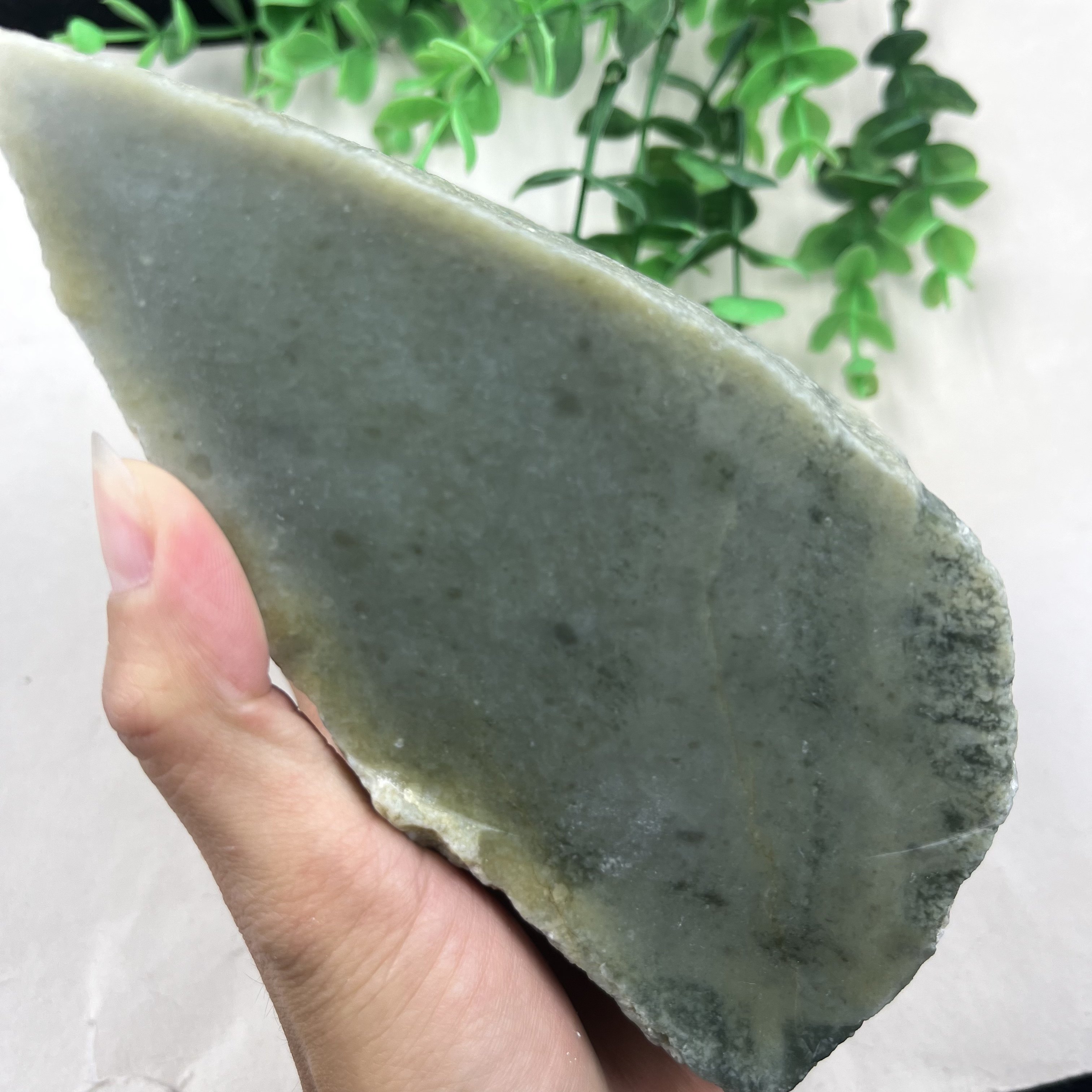 新疆和田玉青玉手镯边角料玉石料DIY摆件大件下脚料毛料包邮178