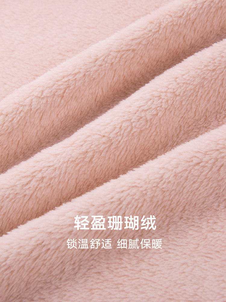 REPRESENTATIVE GIRL NIGHTGOWNS WOMENS WINTER MID LONG ISLAND VELVET PAJAMAS HOME MORNING GOWNS HOUSEROBES