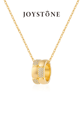 JOYSTONE织序项链女锁骨链