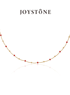 JOYSTONE银镀金女项链意大利进口