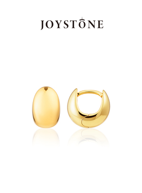 JOYSTONE 印象系列豆豆耳环 欧美轻奢简约时尚百搭耳扣耳钉