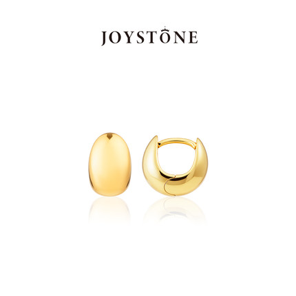 JOYSTONE 印象系列豆豆耳环 欧美轻奢简约时尚百搭耳扣耳钉