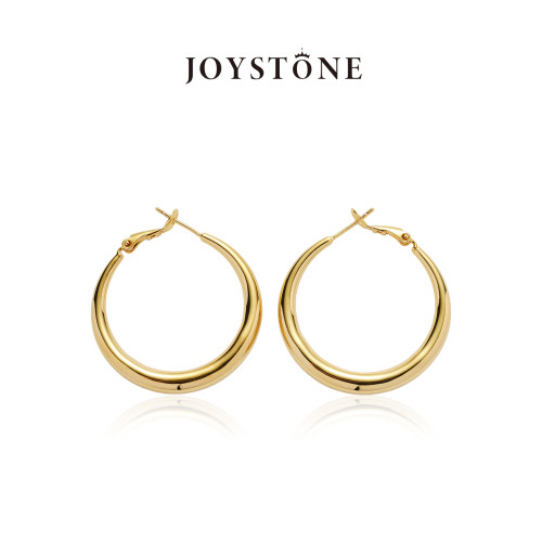 【许我耀眼许妍同款】JOYSTONE 新月耳圈 高级感2025新款简约耳饰