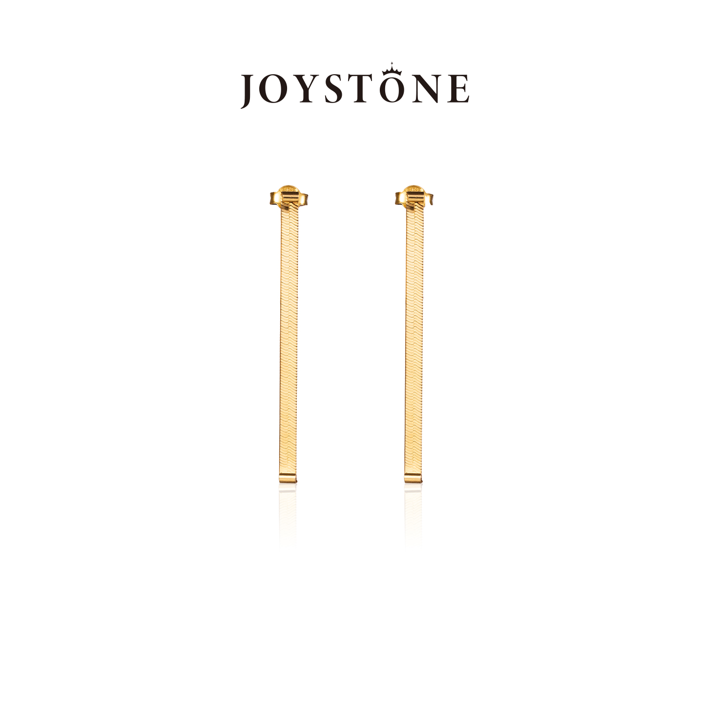 JOYSTONE意大利蛇骨耳环性冷淡风