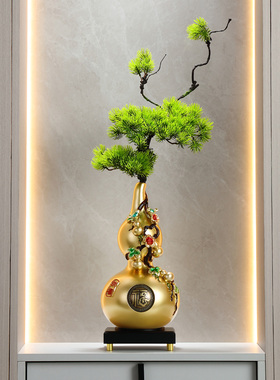 大号葫芦摆件花瓶招财旺宅