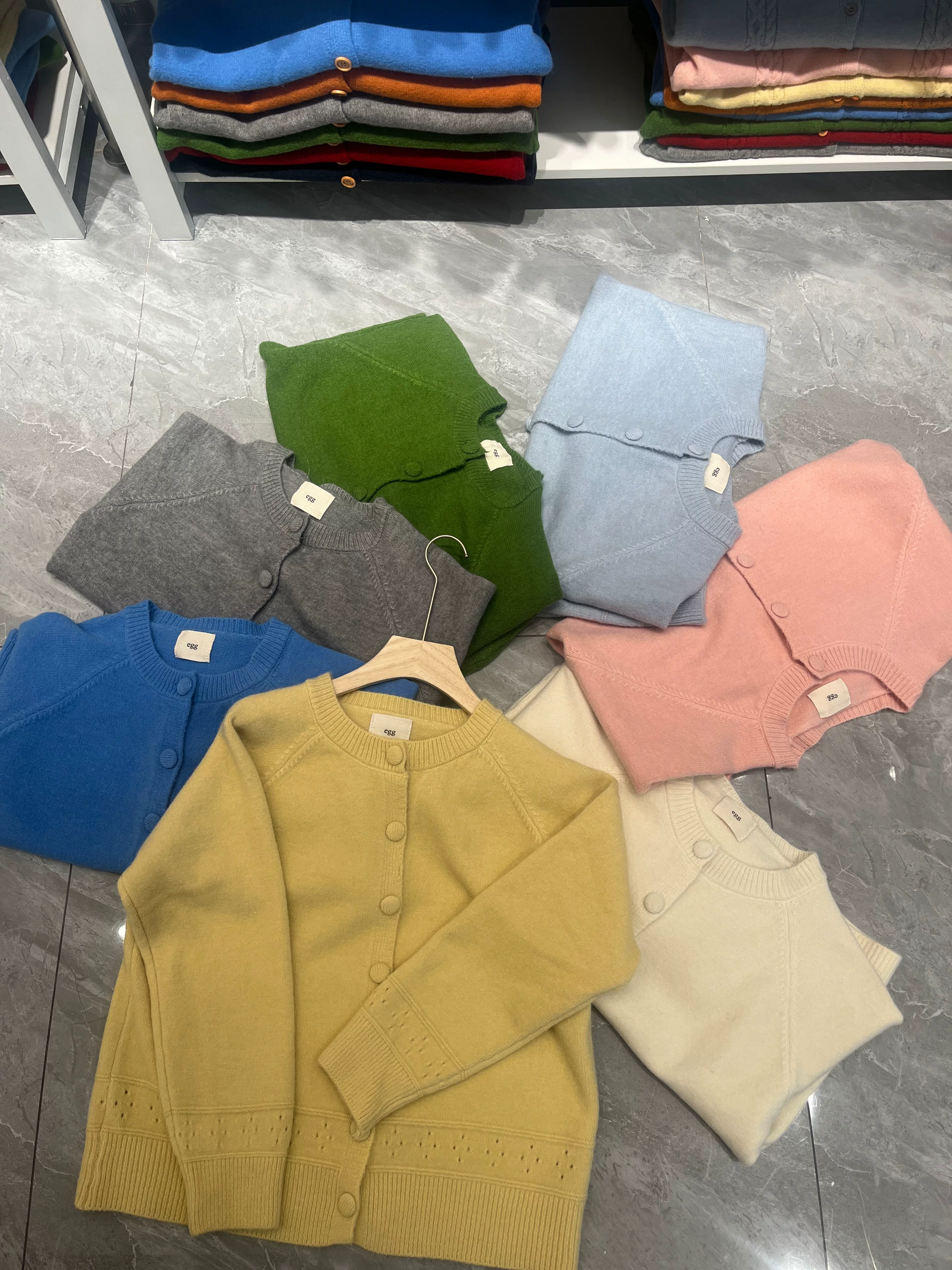 胸围106长度55egg毛衣开衫